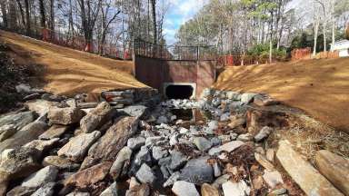 Yorkgate Drive Stormwater Improvements After Construction