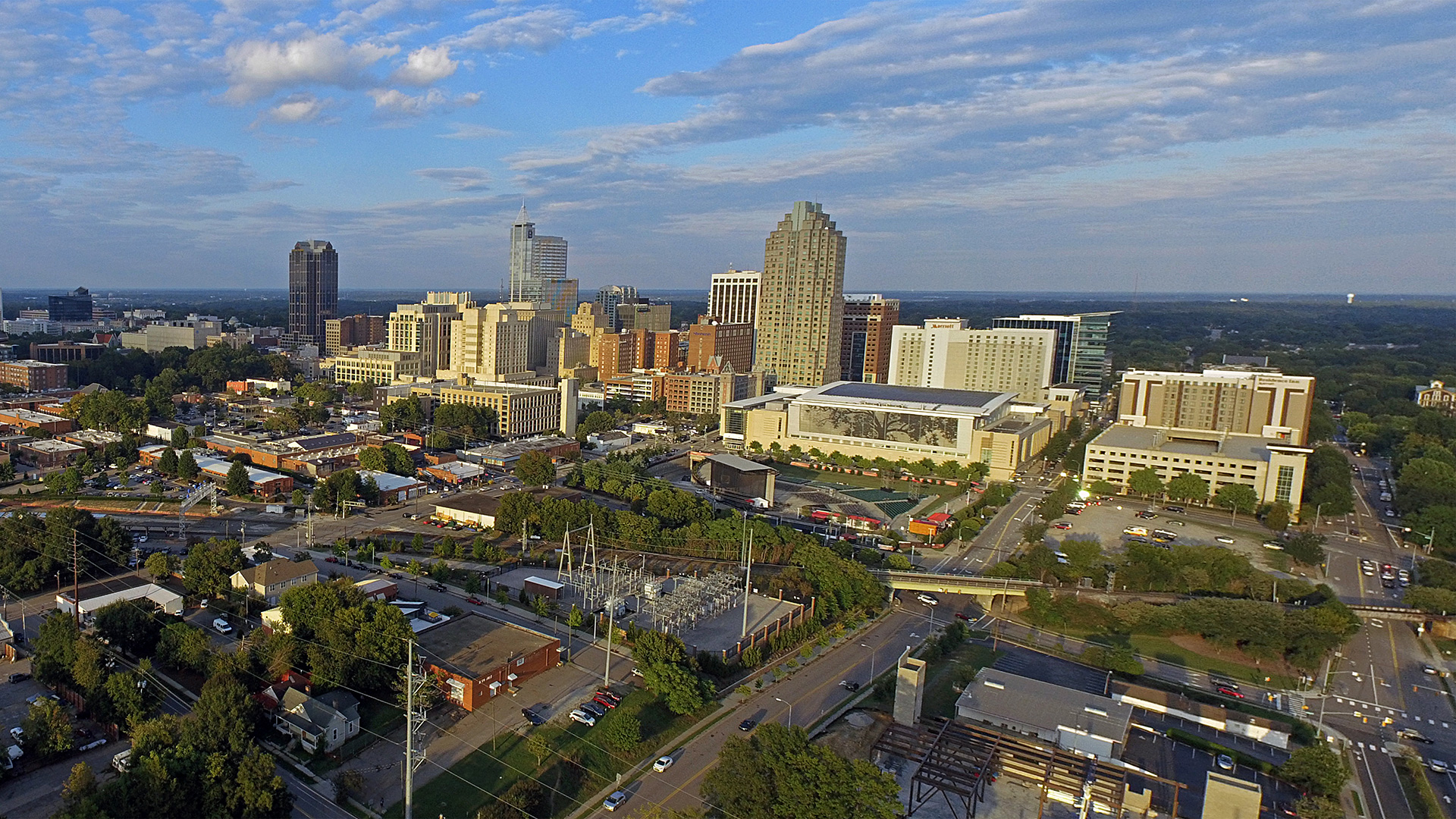 downtown raleigh skyline