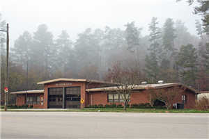 Exterior of Raleigh Fire Station 16