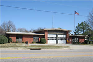 Exterior of Raleigh Fire Station 19