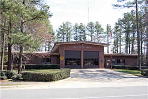Exterior of Raleigh Fire Station 20