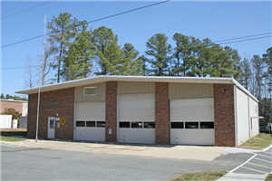Exterior of Raleigh Fire Station 23