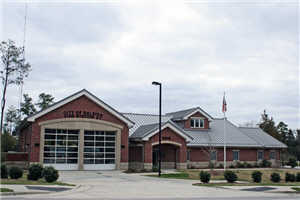 Exterior of Raleigh Fire Station 27