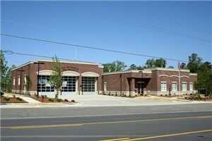 Exterior of Raleigh Fire Station 28