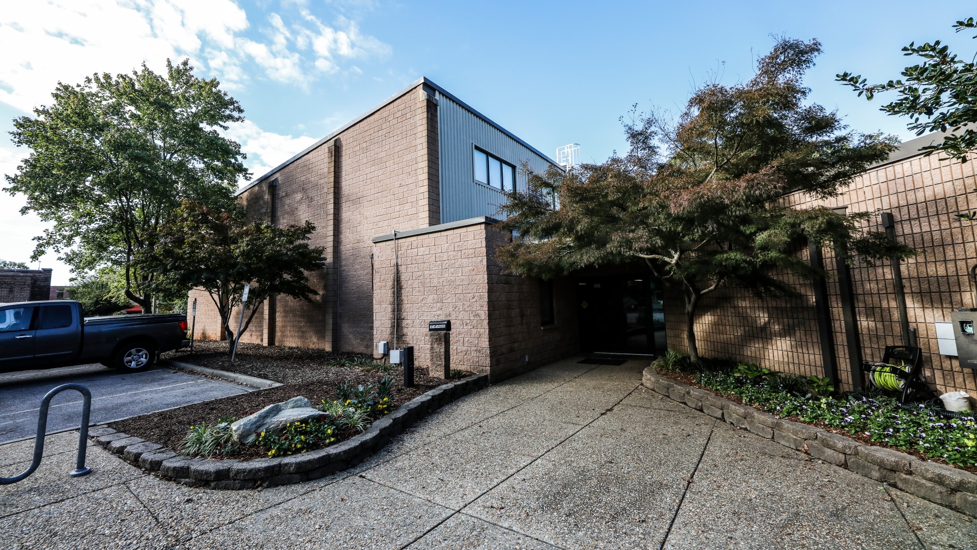 The outside of the Tarboro Road Community Center