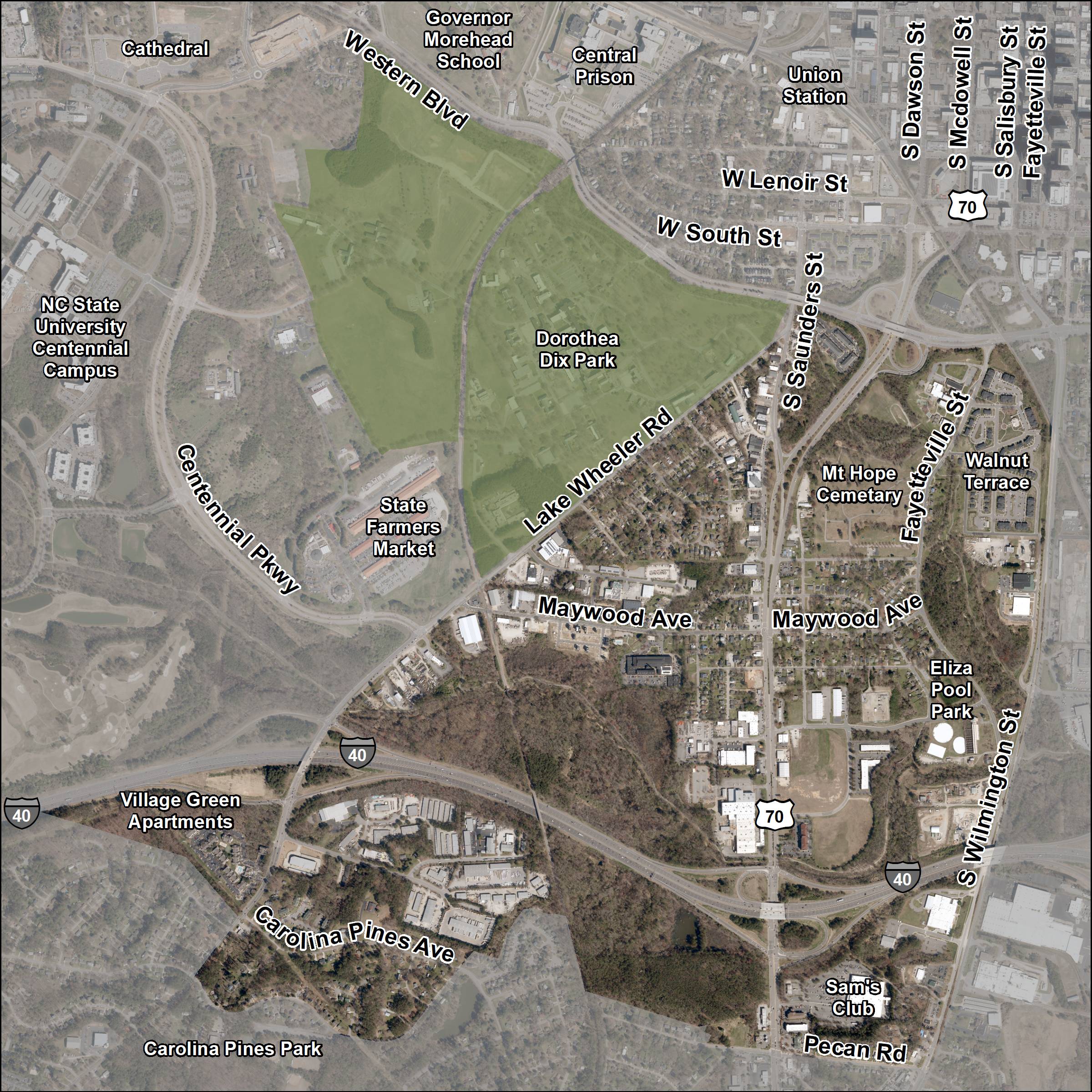 Dix Edge Area Study Raleighnc Gov