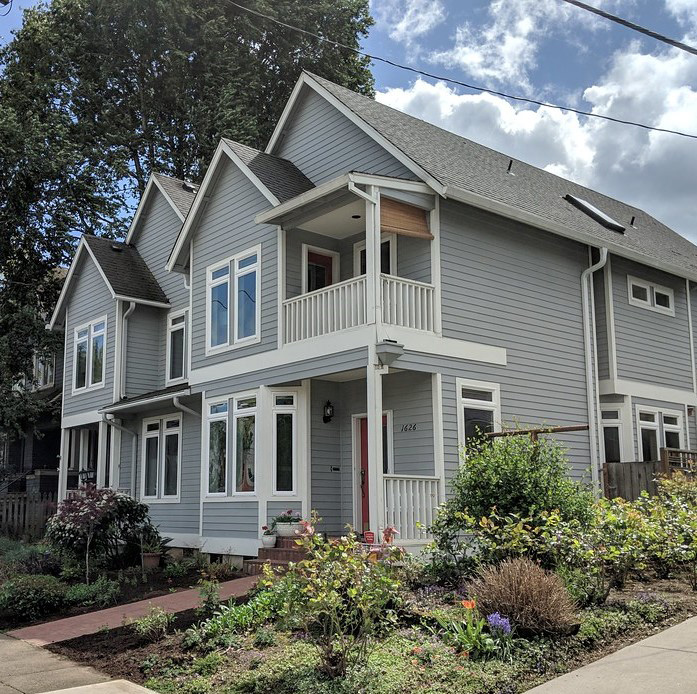 Photo of a typical home found in the missing middle.