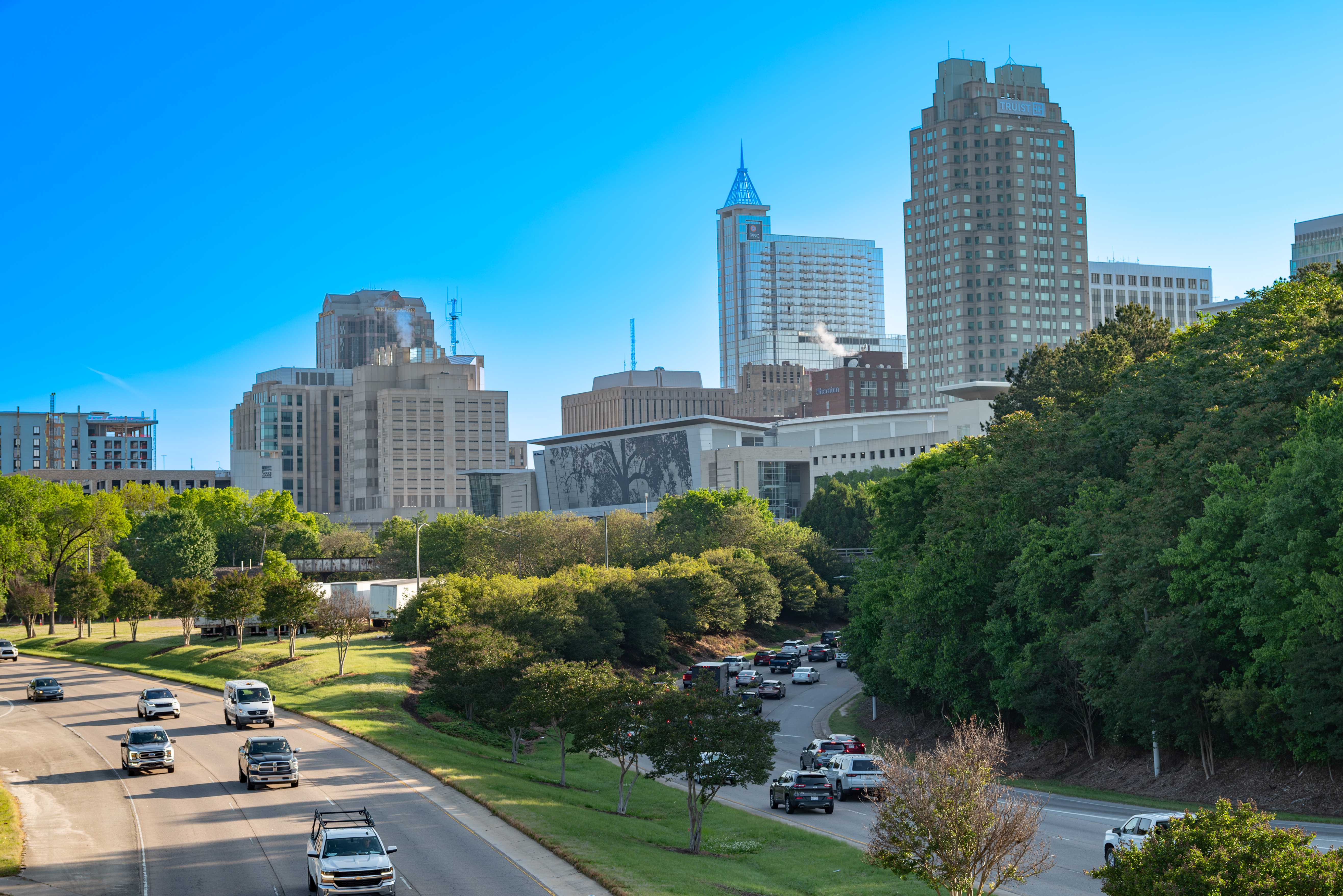 City of Raleigh Skyline