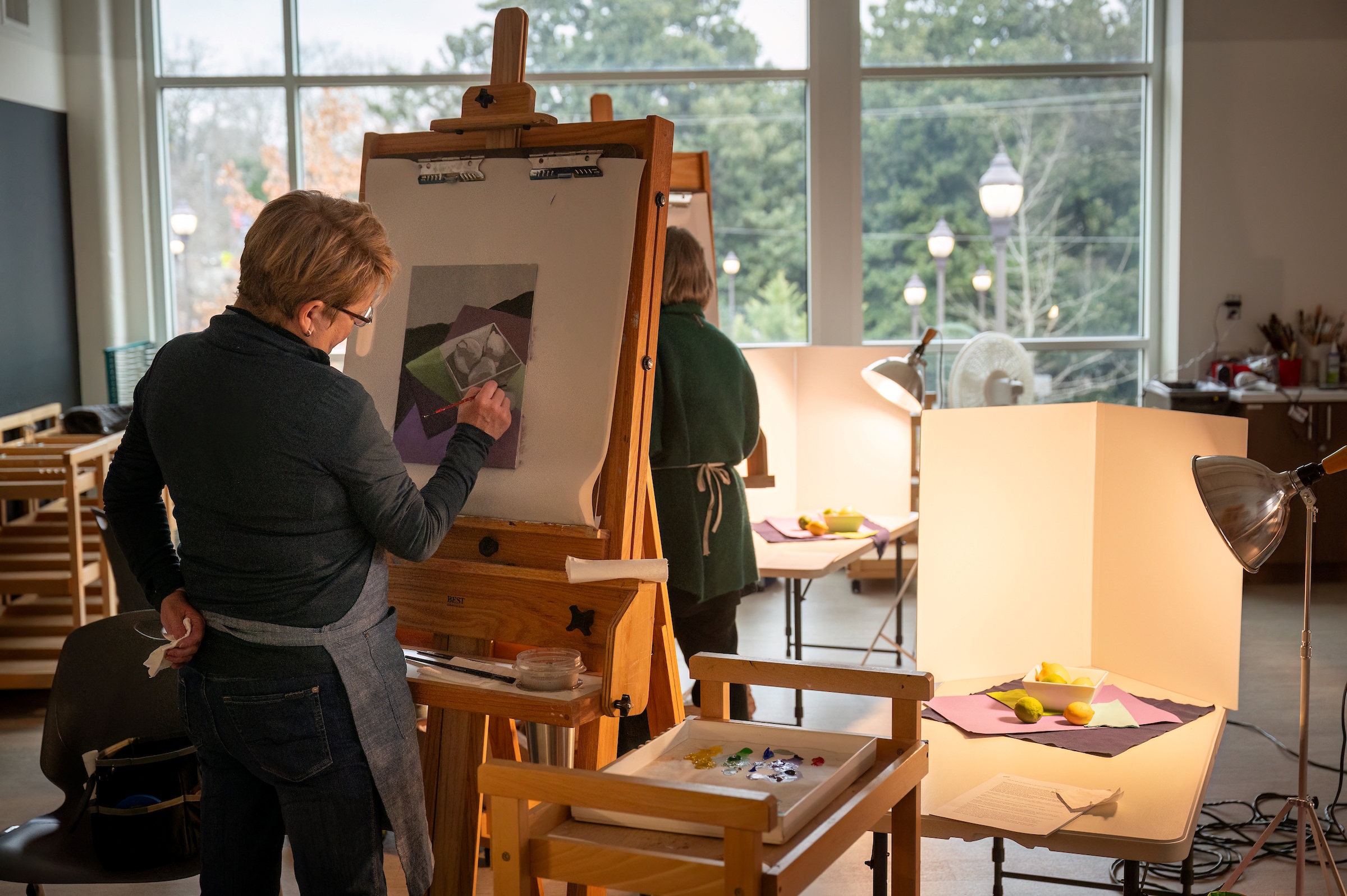 Pullen Arts Center Painting Class