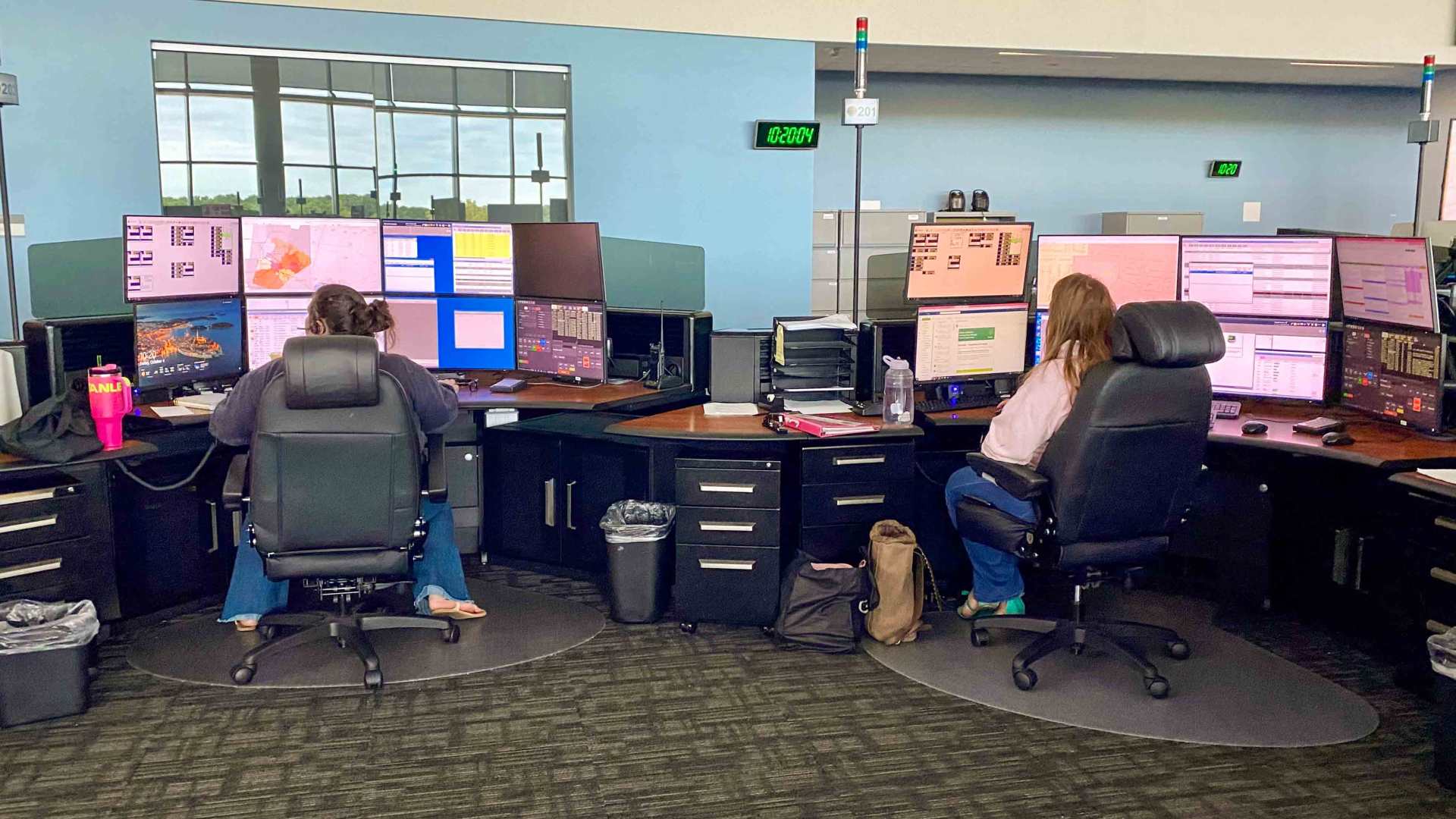EOC operators taking calls 