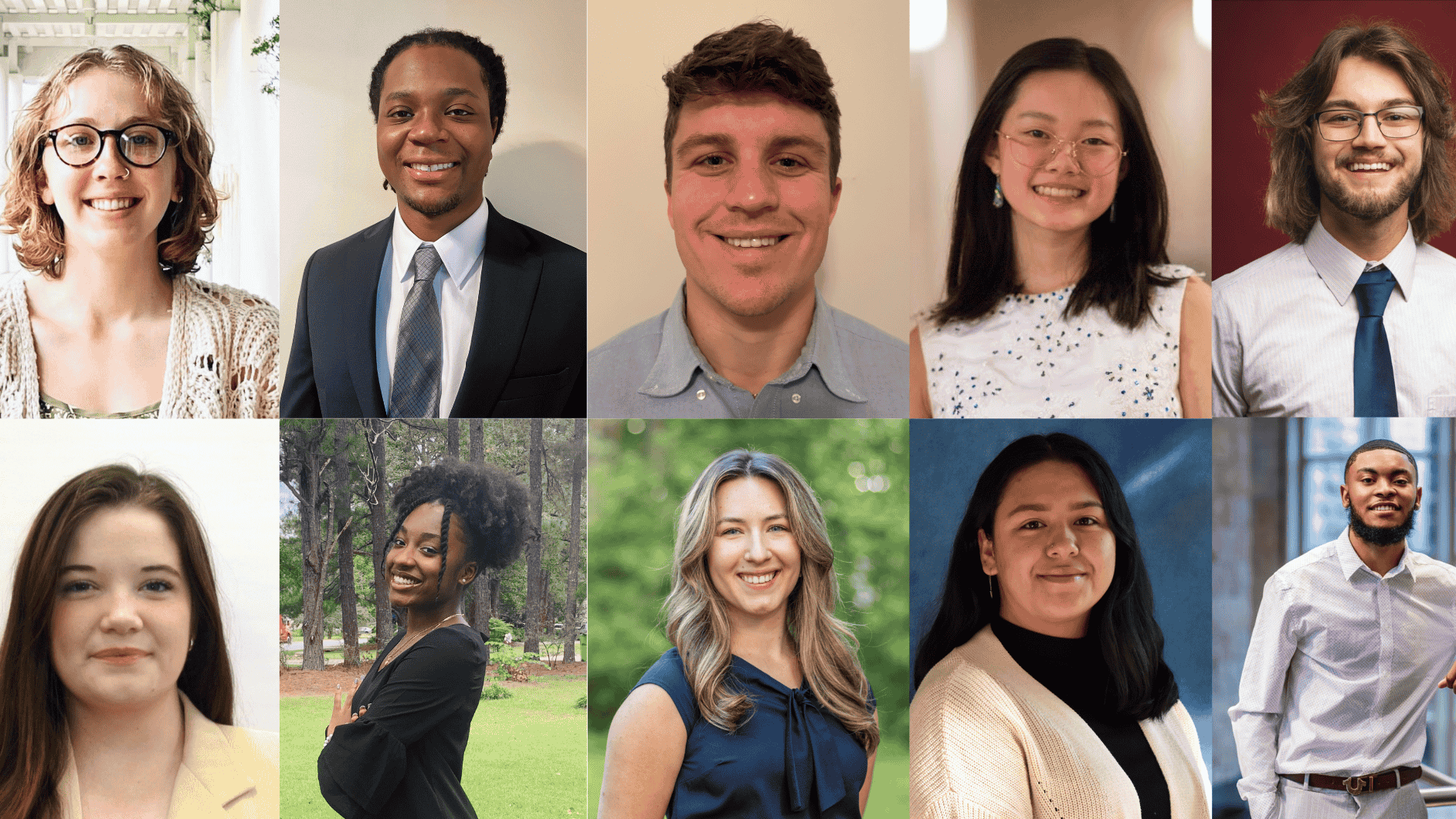 Collage of youth portraits