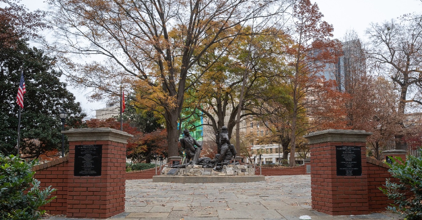 a picture of a square in Raleigh