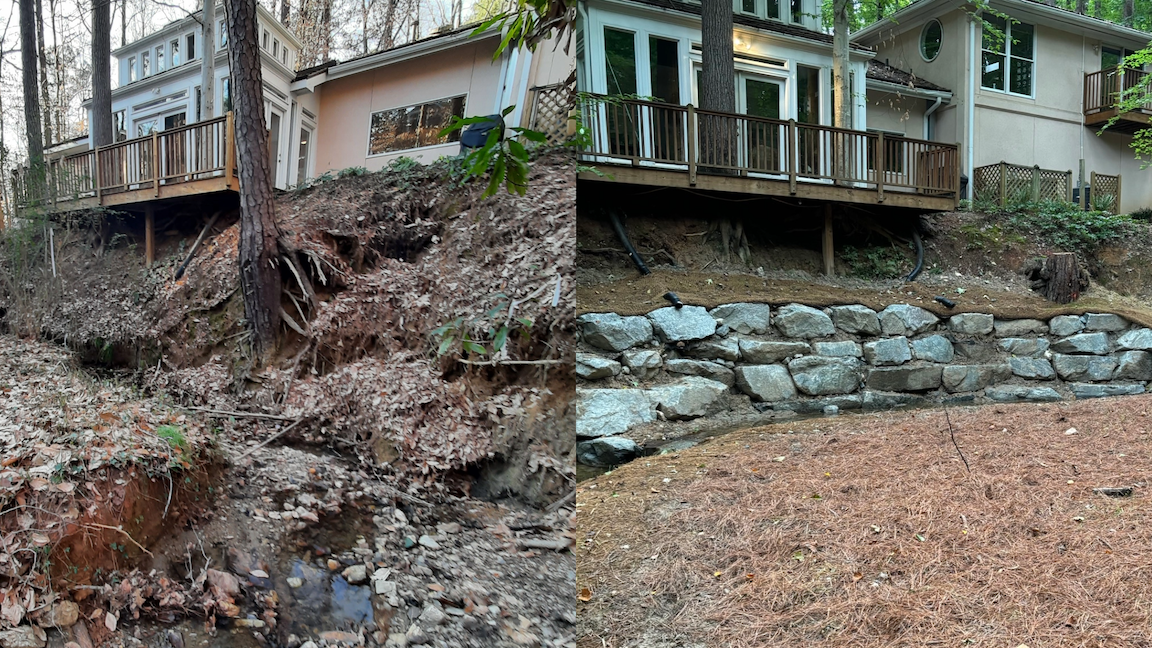 Stream Stabilization Before and After