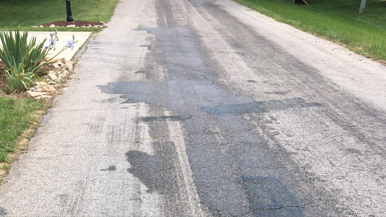 Hydraulic Fuel Spill
