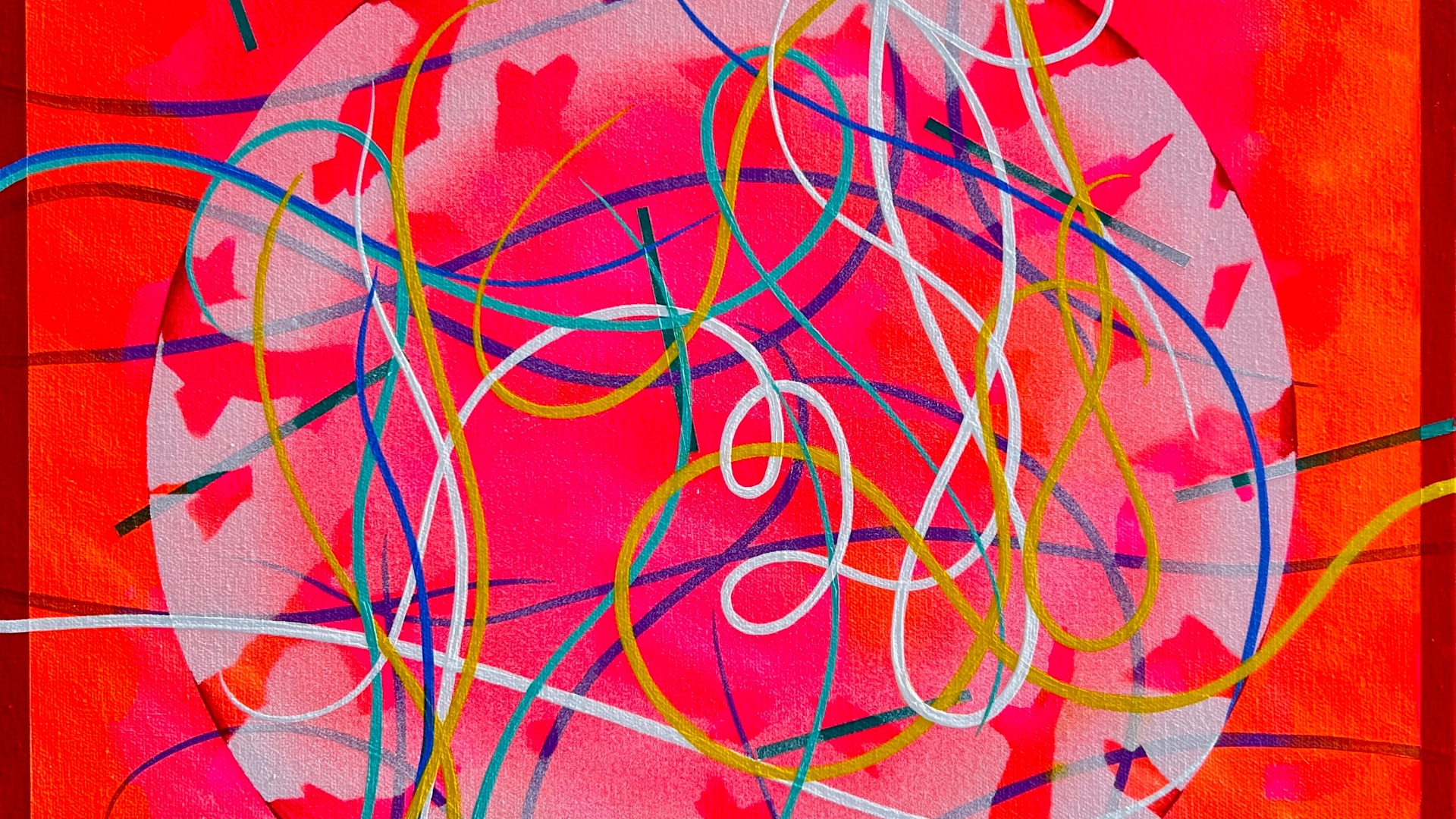 Artwork by artist Martha Thorn titled, Harvest