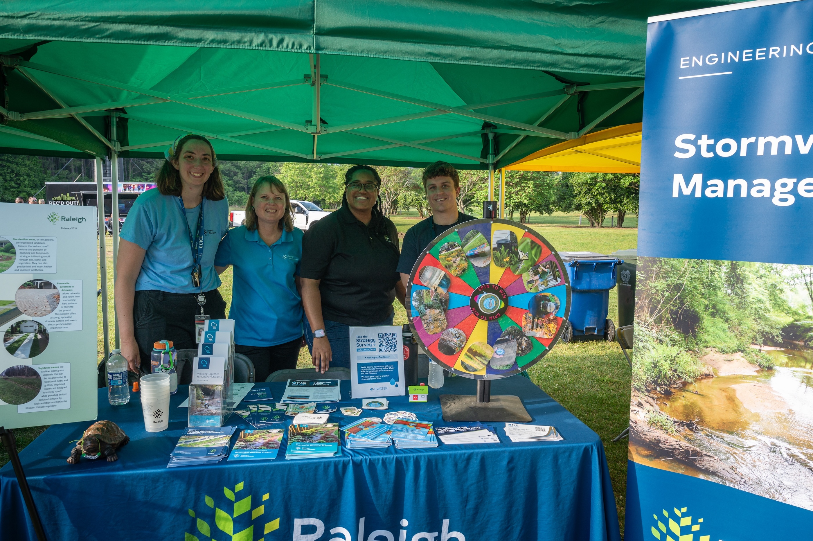 Raleigh Stormwater at Earth Day 2025