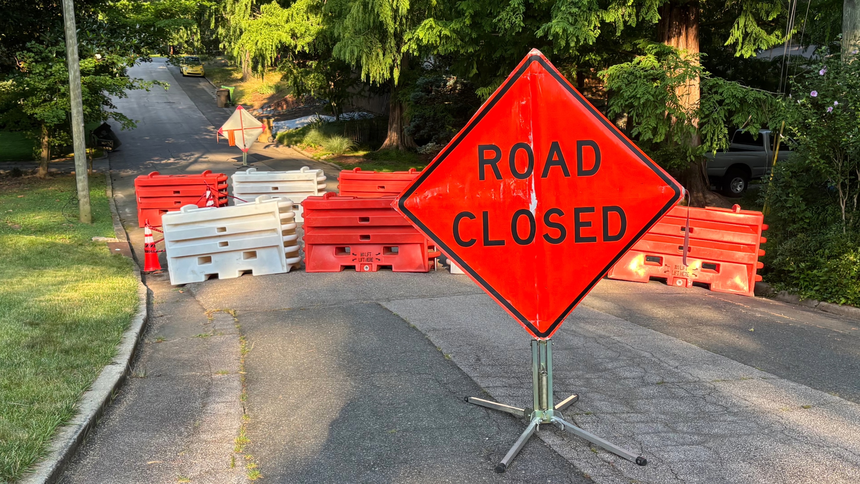 Dunbar Road Closed