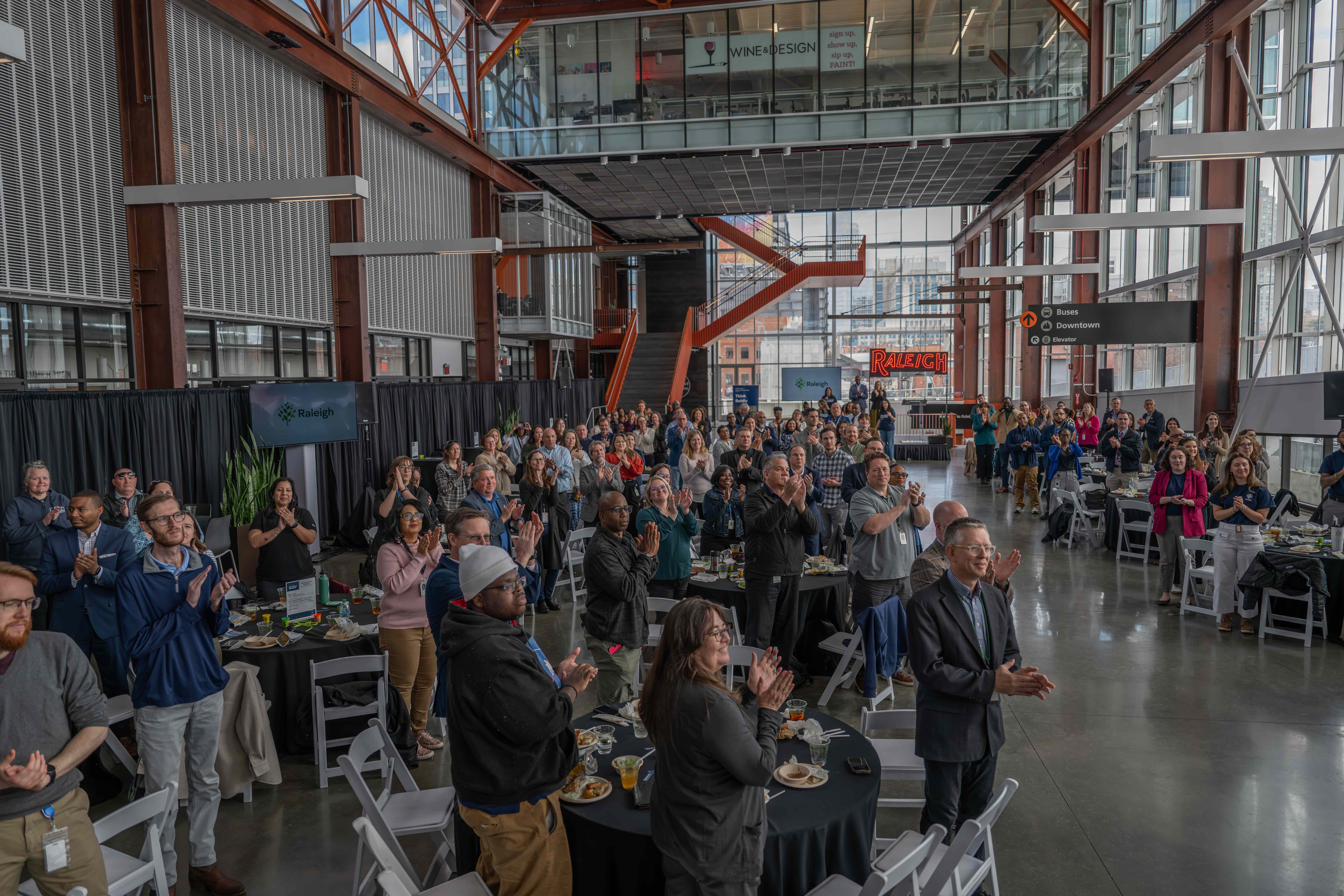 City staff arial shot