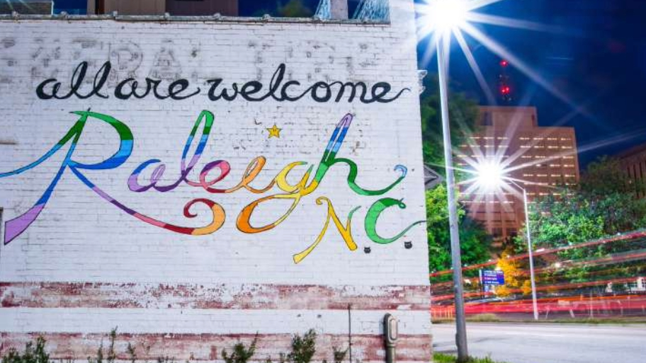 all are welcome mural