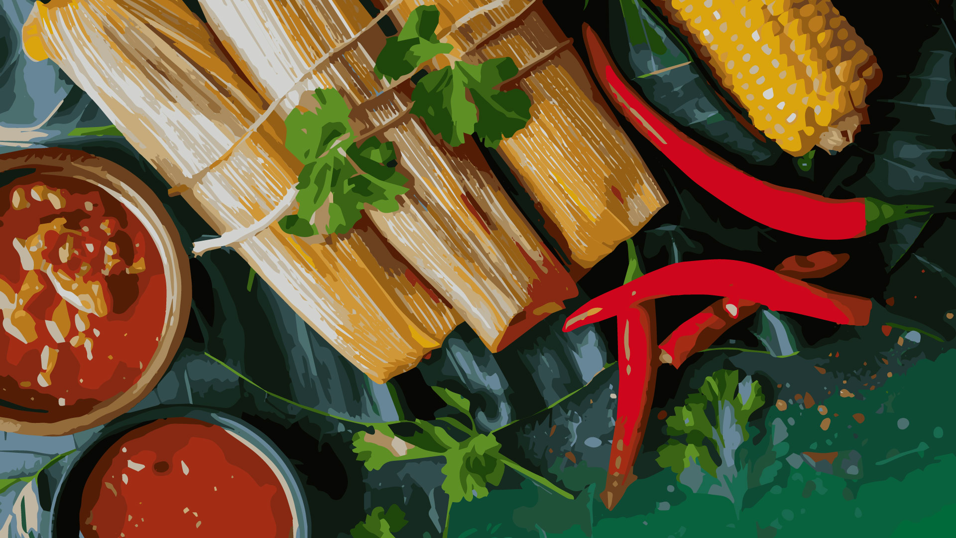 tamale illustration
