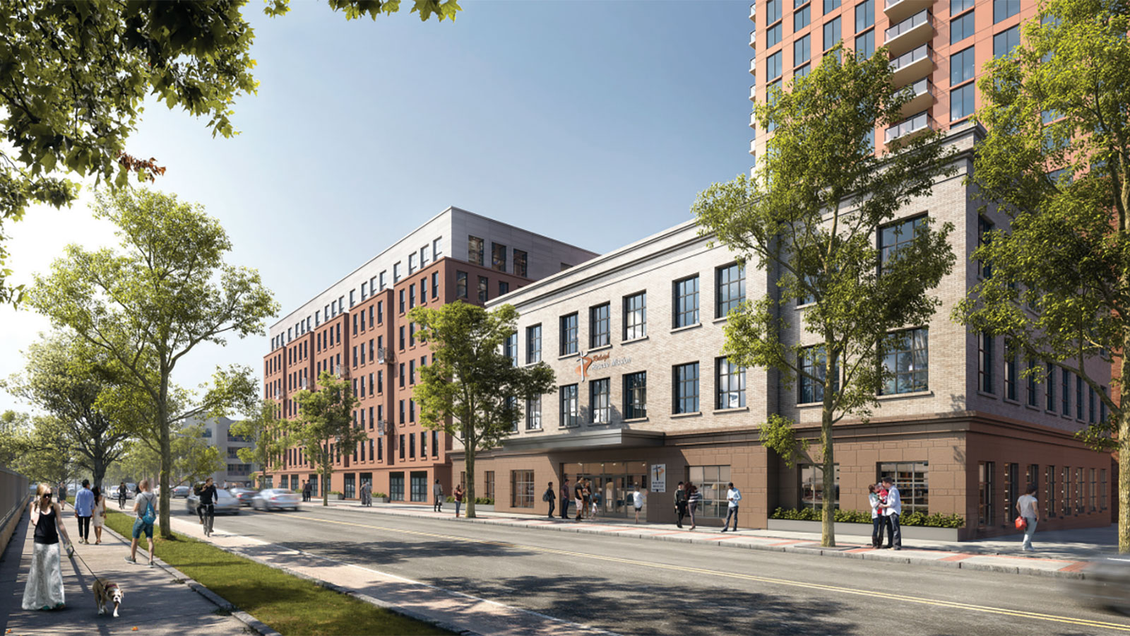 Moore Square East Affordable Housing Rendering