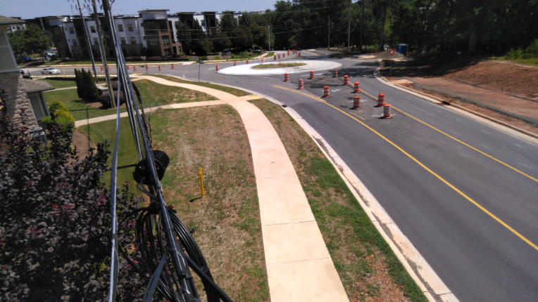 blue ridge road construction