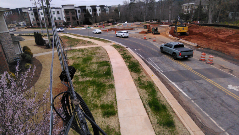 roundabout construction