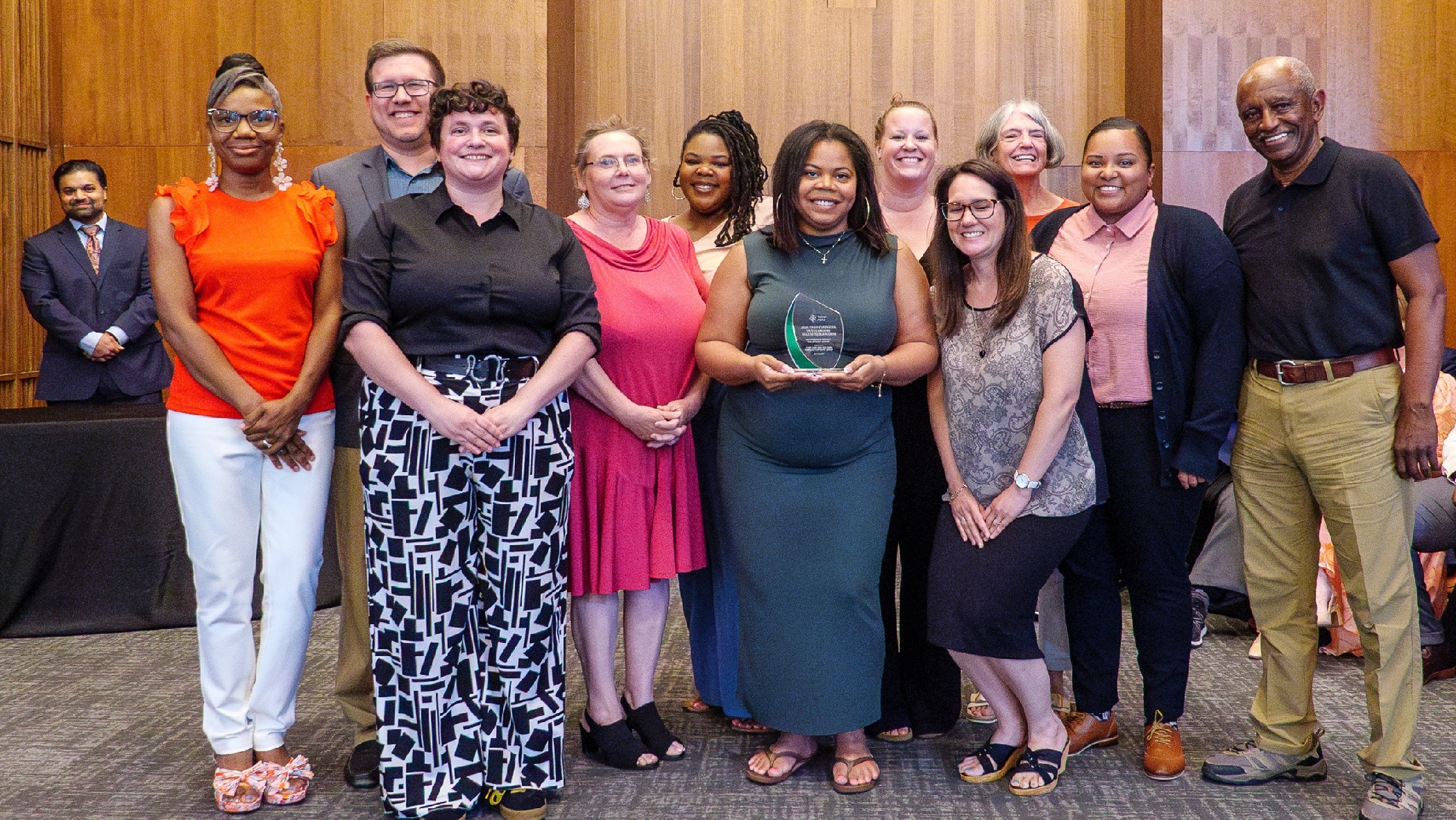 a group of fletcher award winners