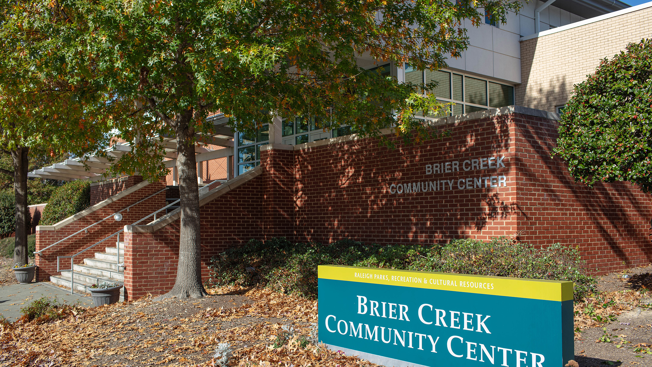 the front of Brier Creek Community Center