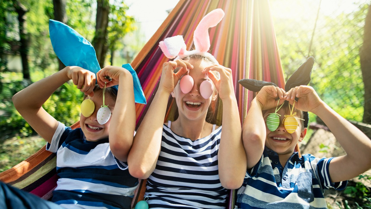 teens with eggs as their eyes