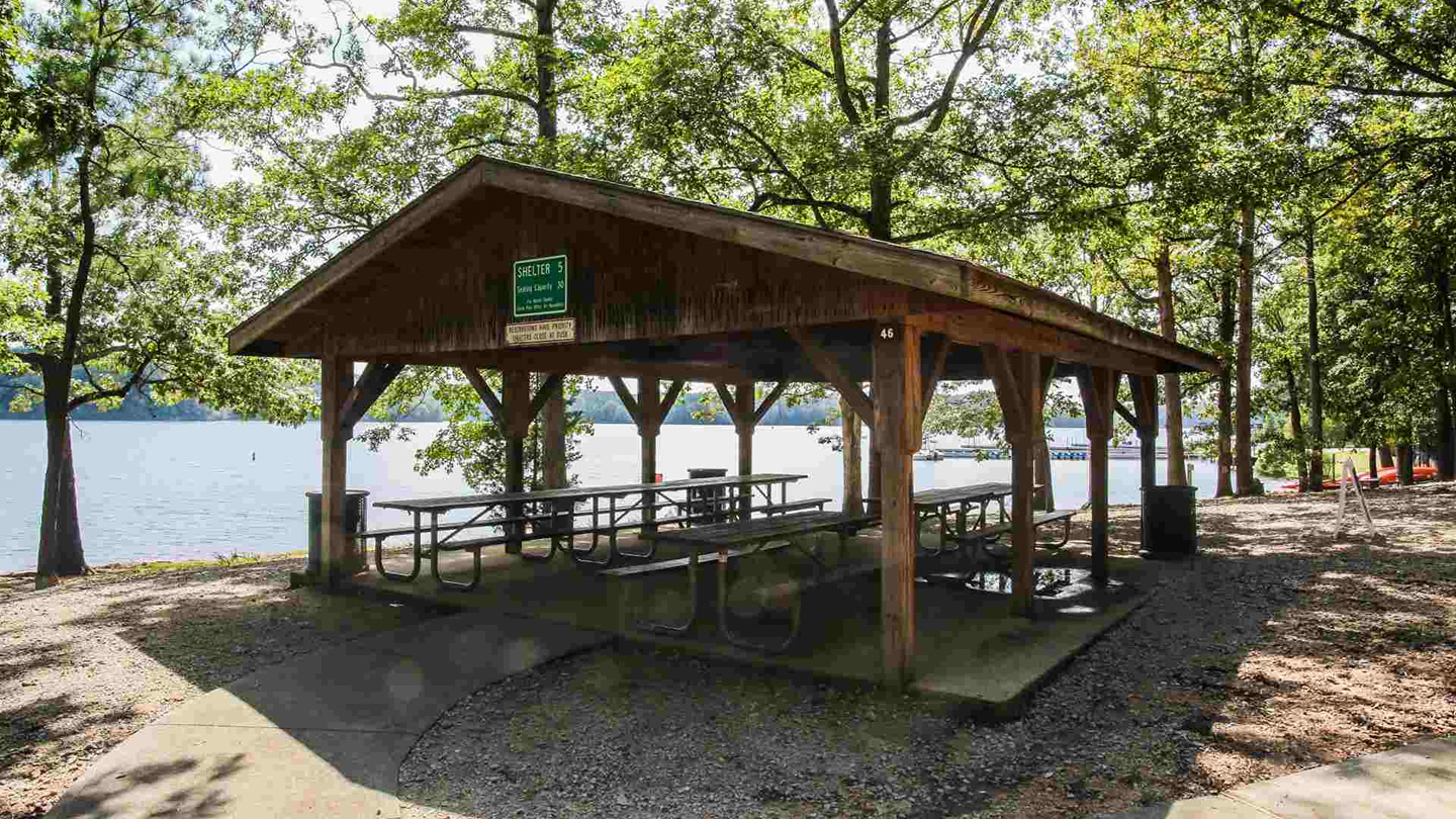 the holly shelter at lake wheeler 