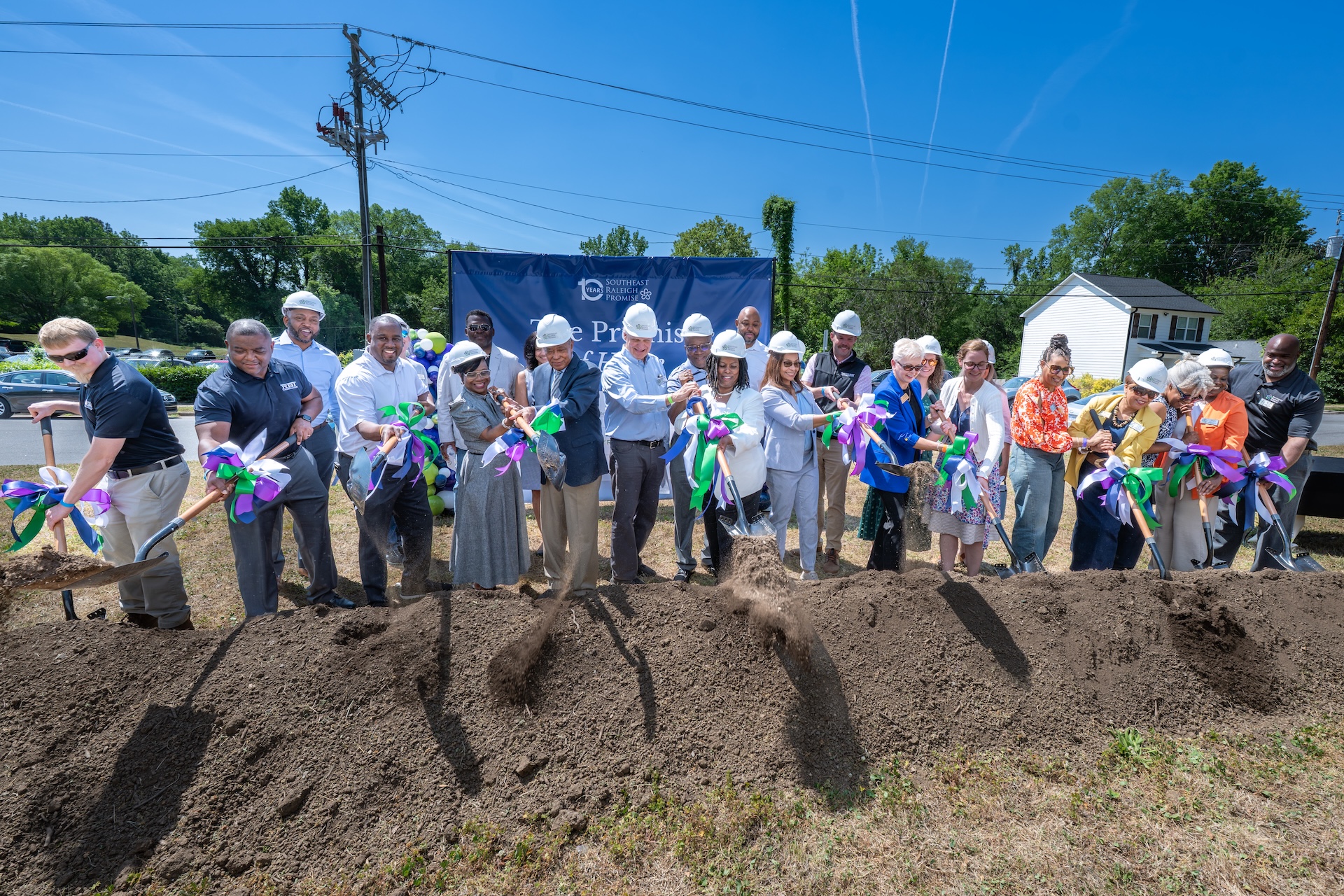 SERP Groundbreaking
