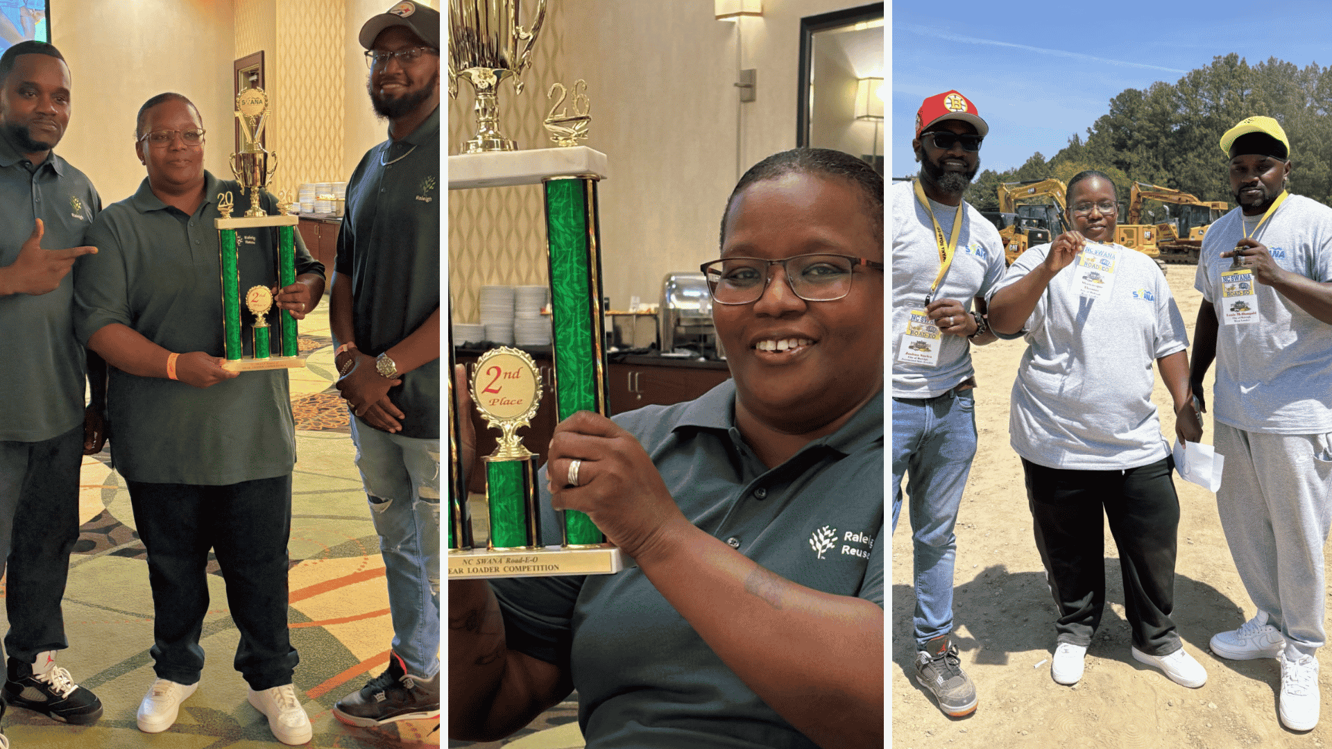 Solid Waste Services drivers compete at NC SWANA Road-E-O 2026