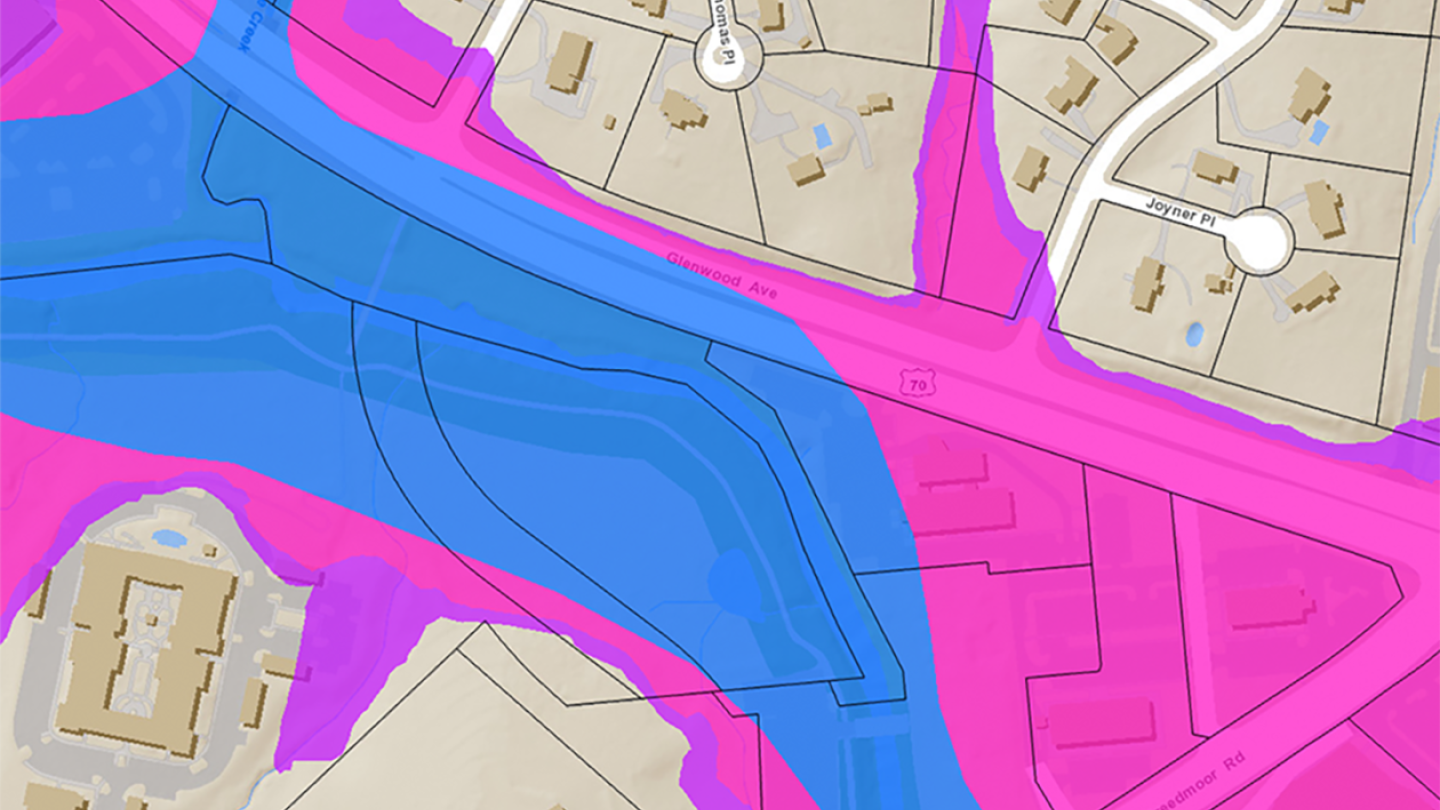 Find the Floodplain Raleighnc.gov