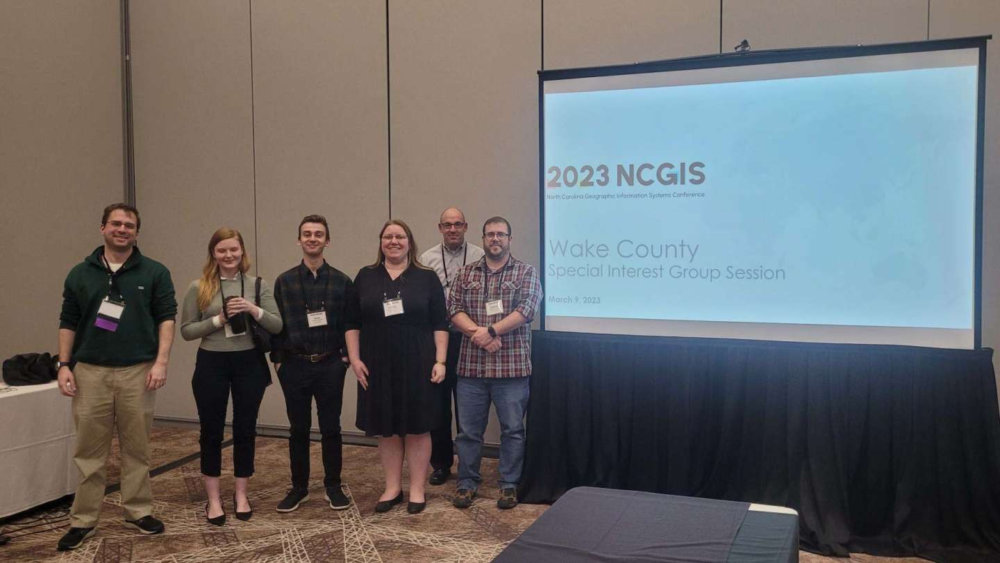 City GIS Employees Attend and Present at NC GIS Conference Raleighnc.gov