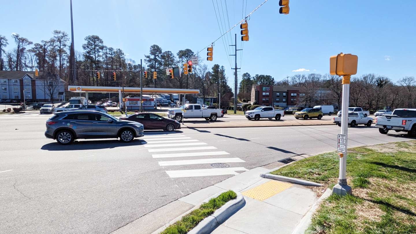 Vision Zero Improvements Complete on New Bern Avenue and Trawick Road