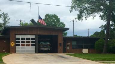 Exterior of Raleigh Fire Station 15