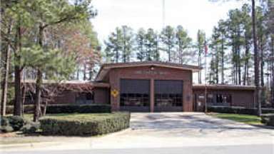 Exterior of Raleigh Fire Station 20