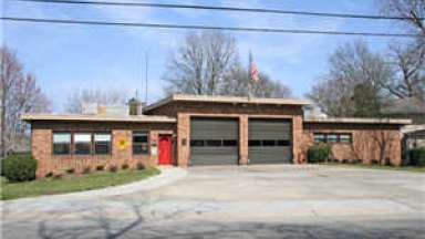 Exterior of Raleigh Fire Station 5