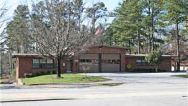 Exterior of Raleigh Fire Station 8