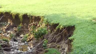 Erosion on Jupiter Hills Court