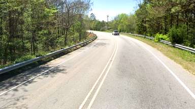 Old Wake Forest Road, before construction