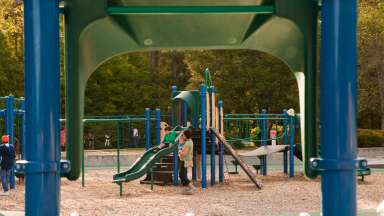 View of Anderson Point playground