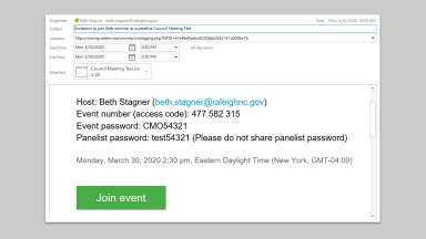 Council WebEx How-To #1
