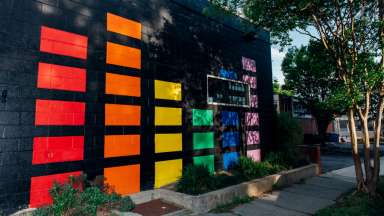 Pride LGBTQ - Legends Building Facade
