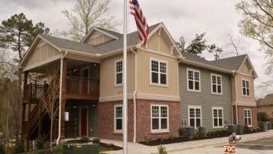 Hull's Landing, a housing community for veterans built and managed by CASA.