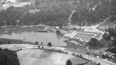 Pullen Park 1940's Aerial View