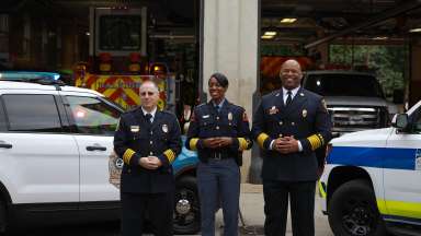 remembering 9/11 with police chief, fire chief, and ECC director