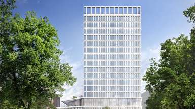 Rendering of East Civic Tower