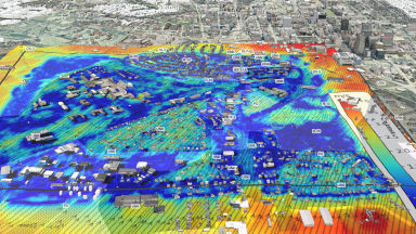 GIS map of the City of Raleigh